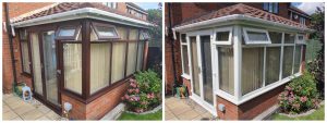 Before and After Conservatory 