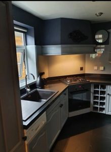 After picture of kitchen respray