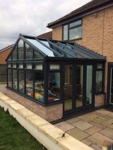 Conservatory anthracite grey